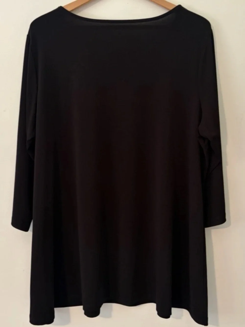 Susan Graver Modern Essentials Liquid Knit Top Size 2XP - Picture 4 of 11